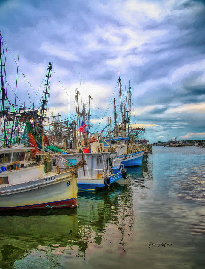 Pass Christian Harbor by Don Schiffner Pass Christian Harbor by Don Schiffner