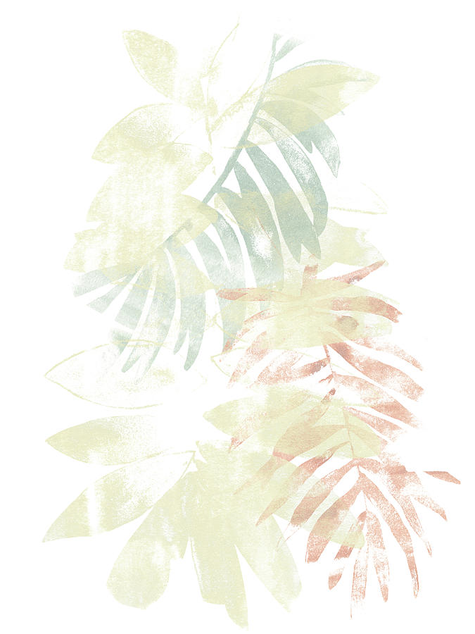 Pastel Tropics IIi #1 Painting by June Erica Vess