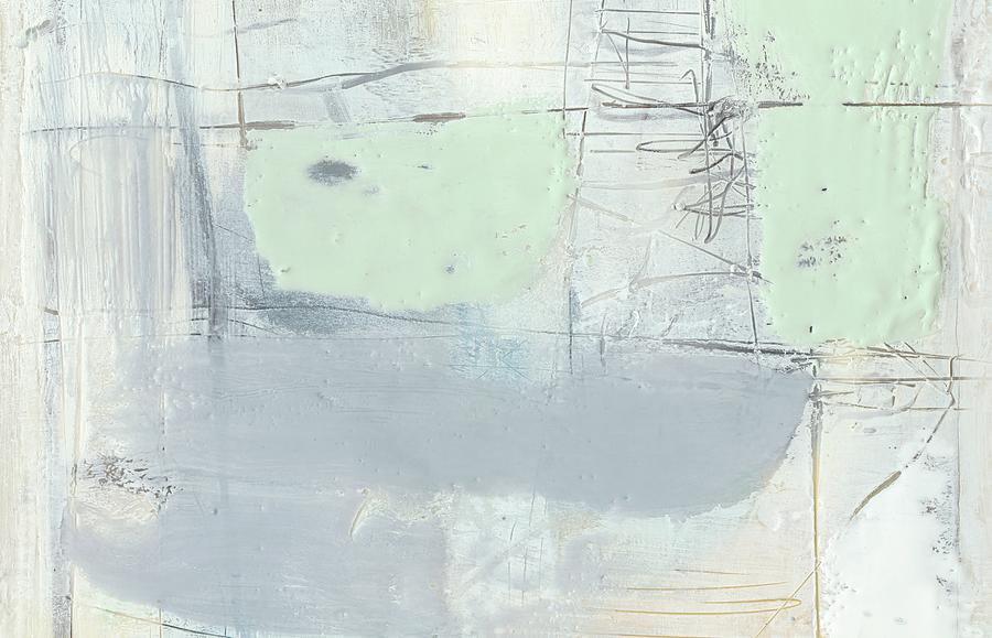 Abstract Painting - Pastels In Wax IIi #1 by Jennifer Goldberger