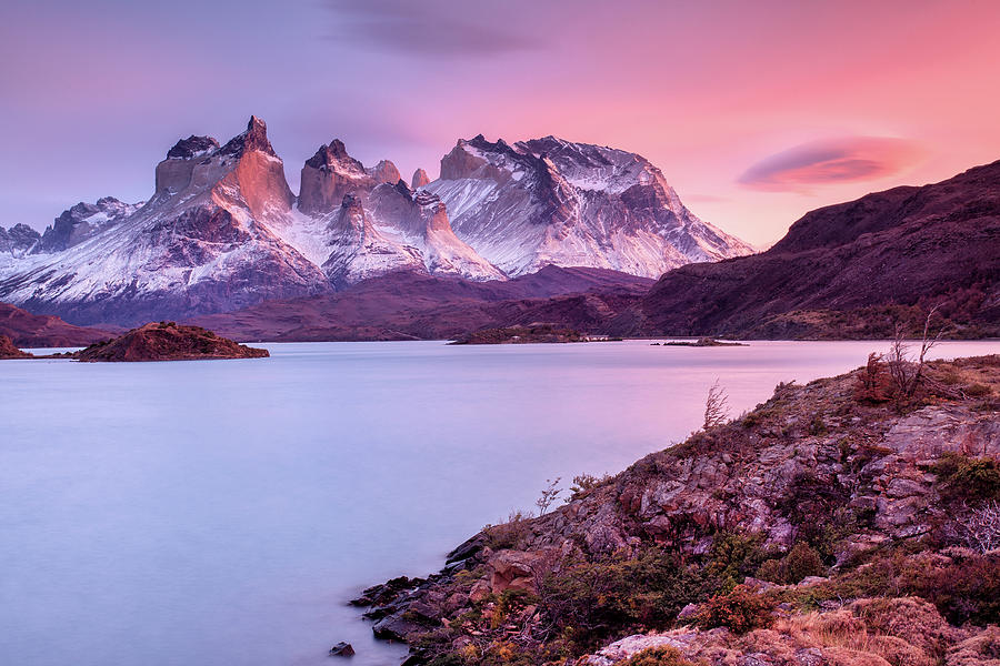 Patagonia Sunrise #1 Photograph by Helminadia