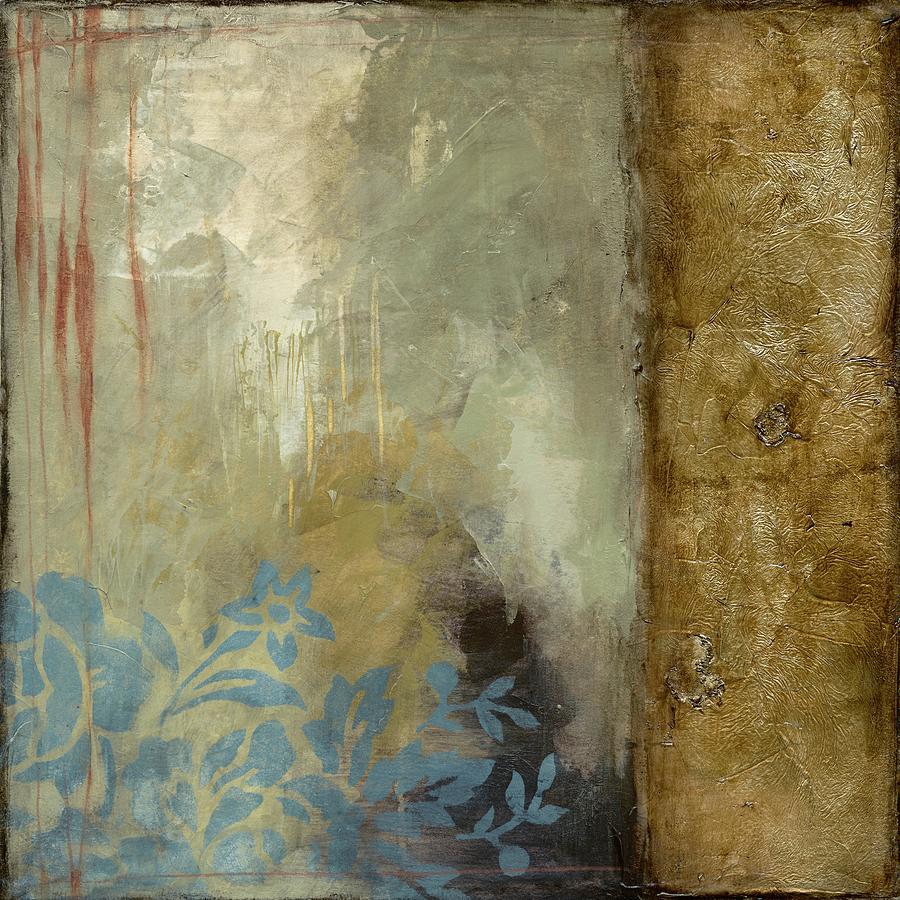 Abstract Painting - Patina IIi #1 by Jennifer Goldberger
