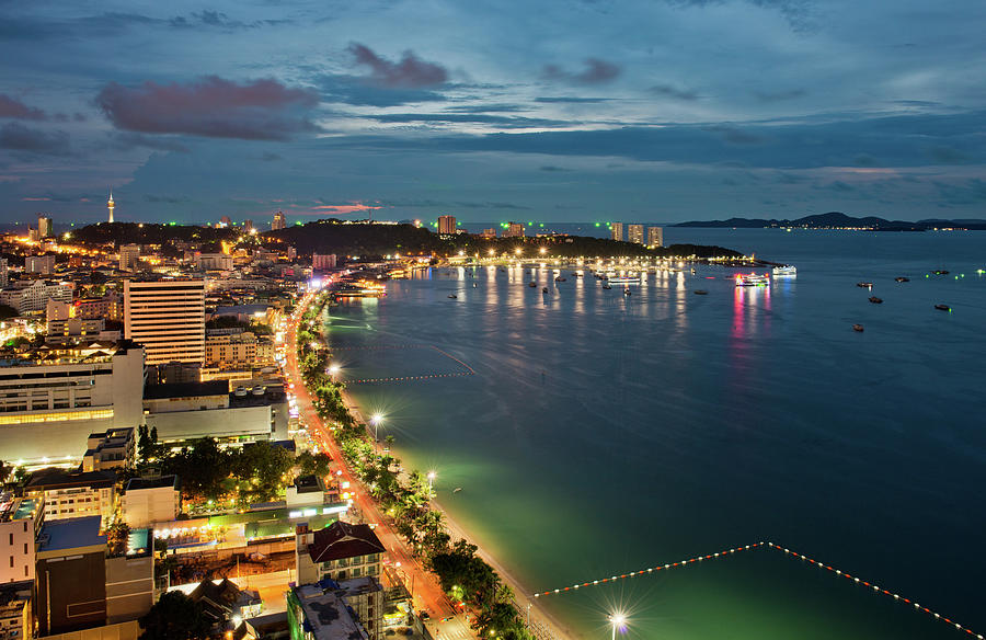 Pattaya City #1 Photograph by Nutexzles