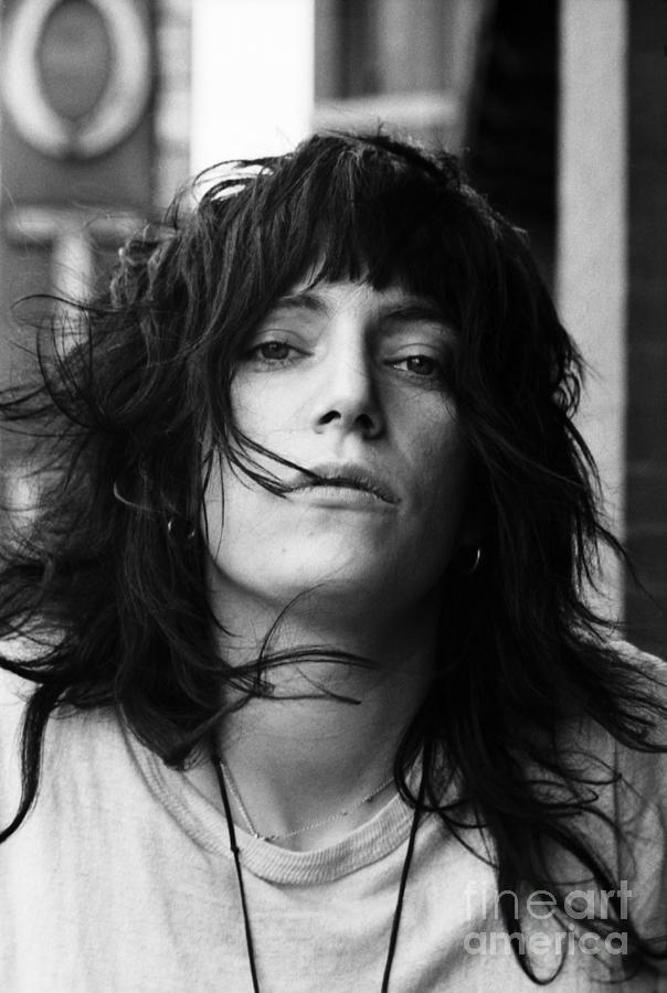Music Photograph - Patti Smith At The Chelsea #1 by The Estate Of David Gahr