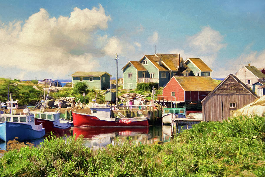 Peggy's Cove, Nova Scotia by Peggy Collins.