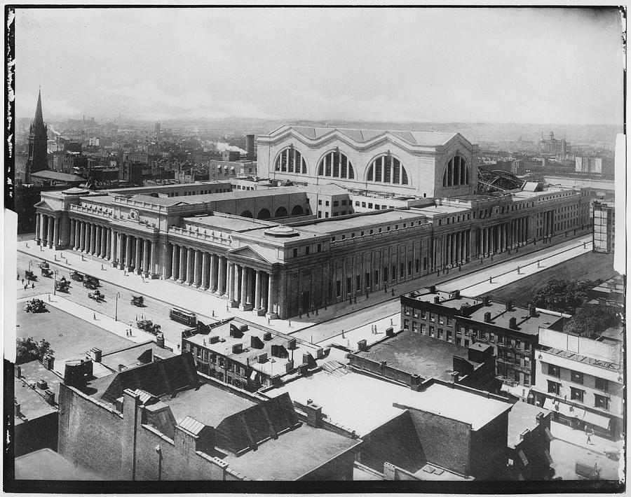 Penn Station Ie Pennsylvania Station #1 Photograph by The New York Historical Society