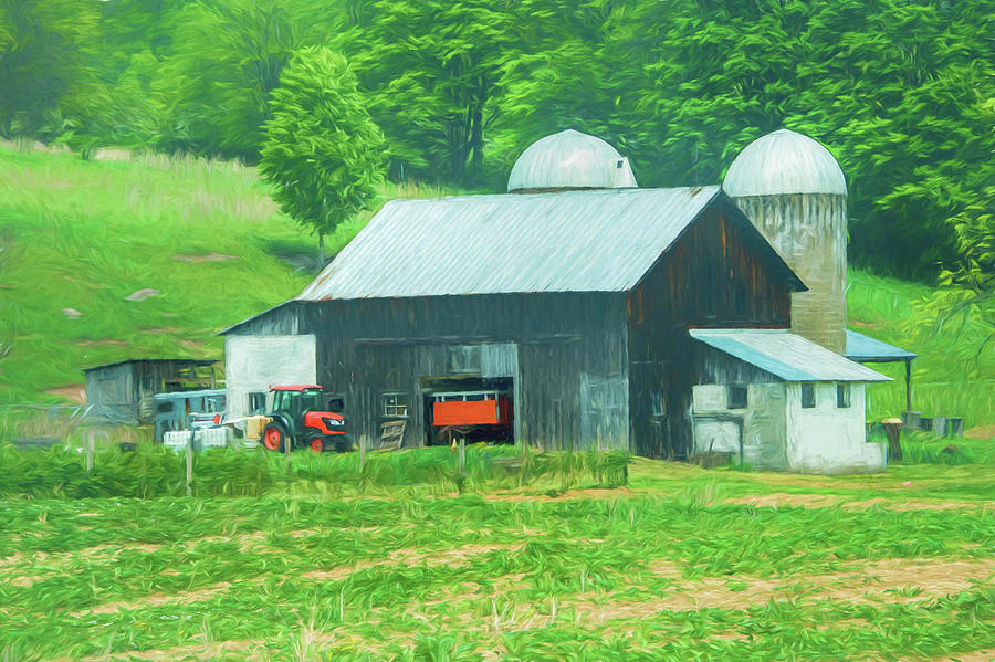 Pennsylvania Farm #1 Photograph by Alan Goldberg