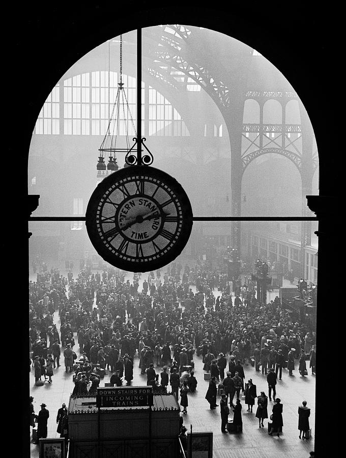 Pennsylvania Station In 1943 Photograph by Alfred Eisenstaedt