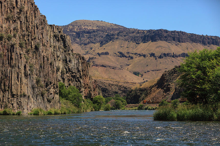 Copy Space Photograph - People Fly Fishing, Lower Deschutes by Stuart Westmorland Copy Space Photograph - People Fly Fishing, Lower Deschutes by Stuart Westmorland