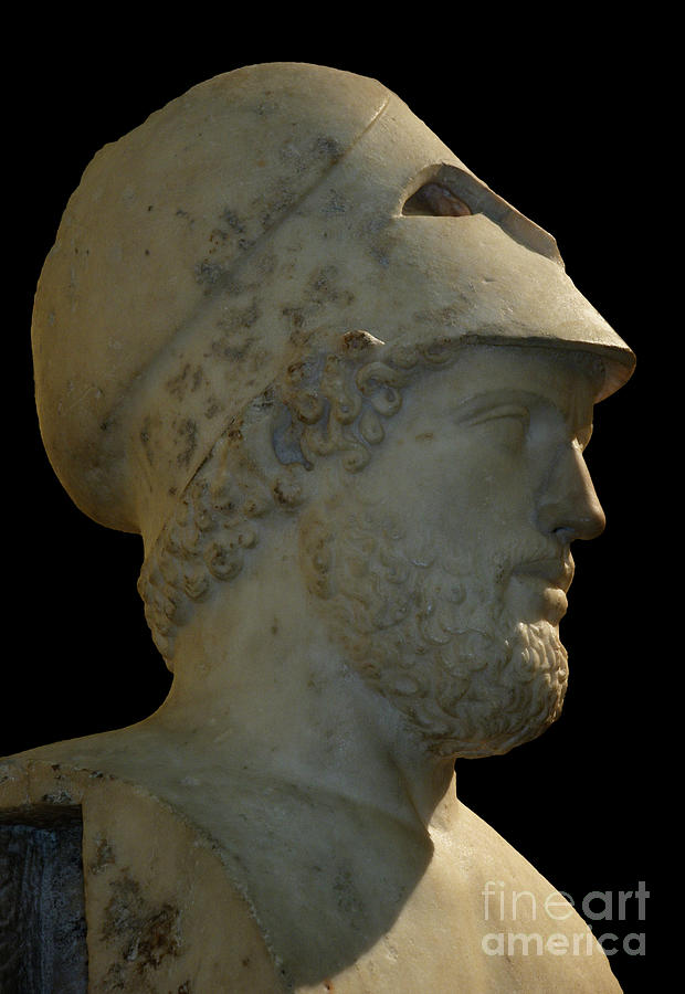 Greek Photograph - Pericles Bust #1 by David Parker/science Photo Library