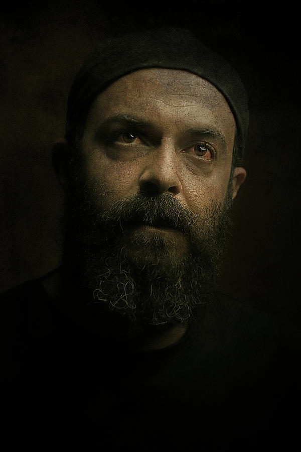Portrait Photograph - Persian Man #1 by Moein Hasheminasab