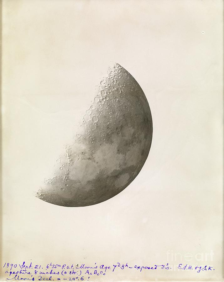Phase Of The Moon #1 Photograph by Royal Astronomical Society/science Photo Library
