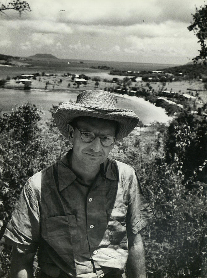 Virgin Islands National Park Photograph - Philanthropist And Naturalist Laurance Rockefeller, 1961 #1 by Alfred Eisenstaedt