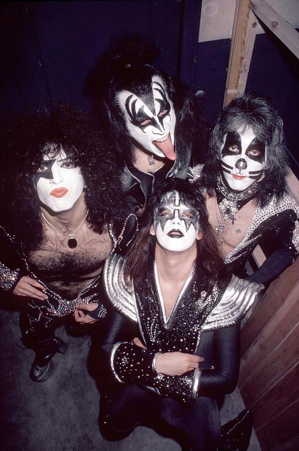 Photo Of Gene Simmons And Paul Stanley #1 Photograph by Fin Costello