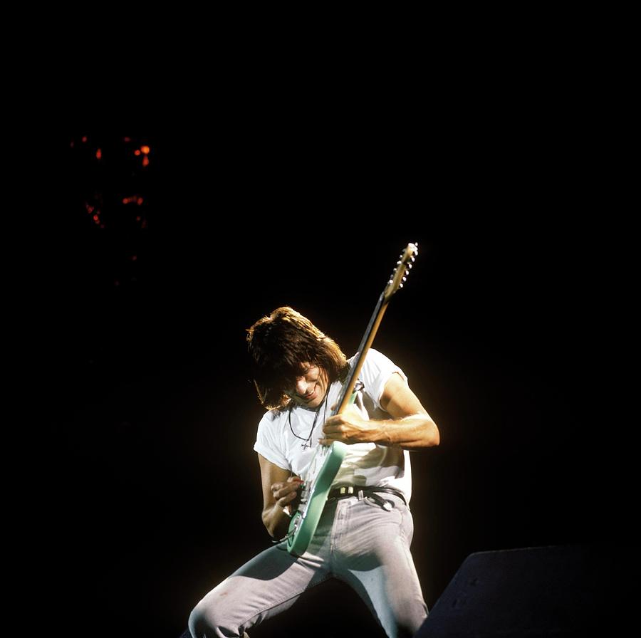 Music Photograph - Photo Of Jeff Beck #1 by David Redfern