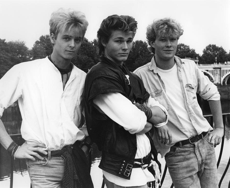 Photo Of Morten Harket And A-ha And Pal #1 Photograph by Erica Echenberg