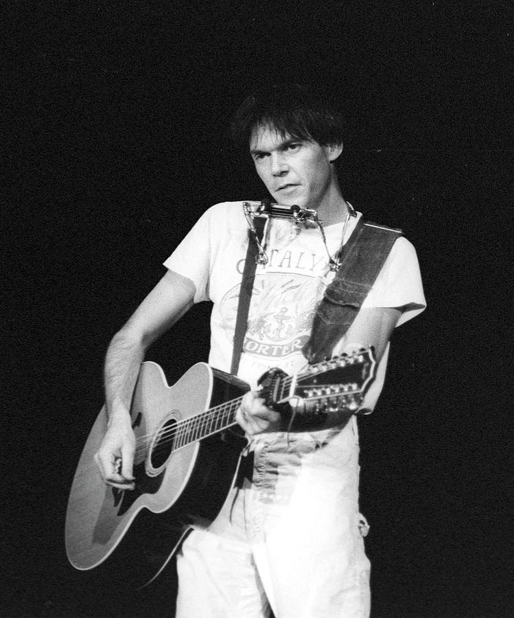 Photo Of Neil Young #1 Photograph by Michael Ochs Archives