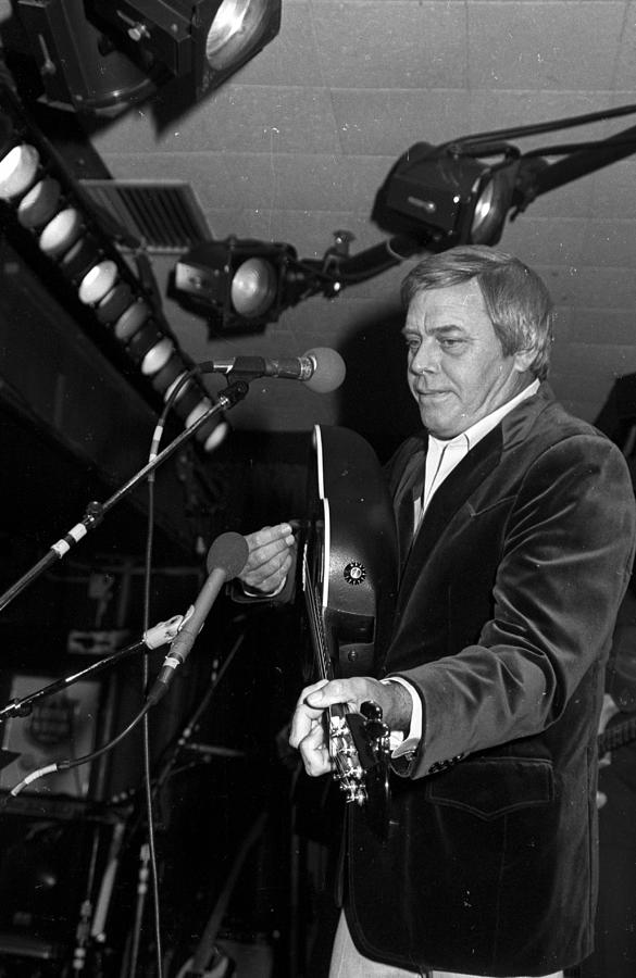 Photo Of Tom T. Hall #1 Photograph by Michael Ochs Archives