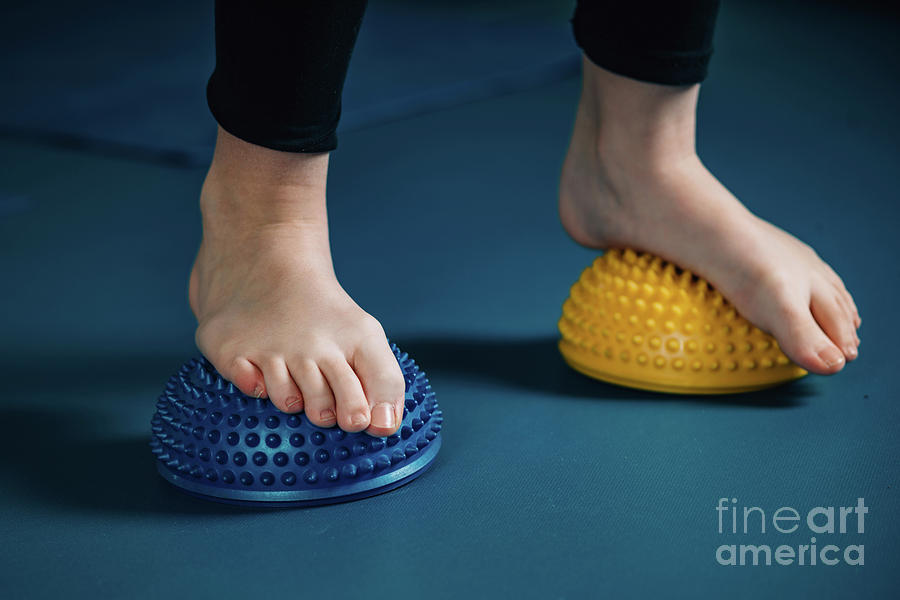 Physical Therapy Tools For Flat Feet #1 Photograph by Microgen Images/science Photo Library