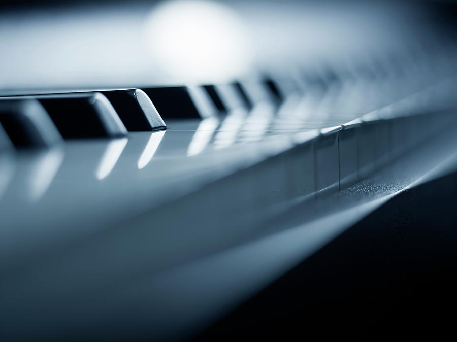 Piano Keyboard #1 Photograph by Adam Gault