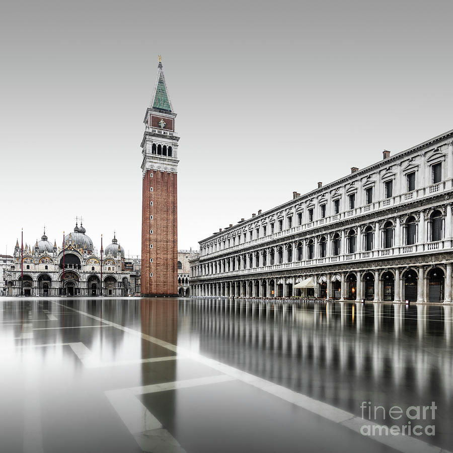 Piazza San Marco, Venice, Italy Photograph by Ronny Behnert