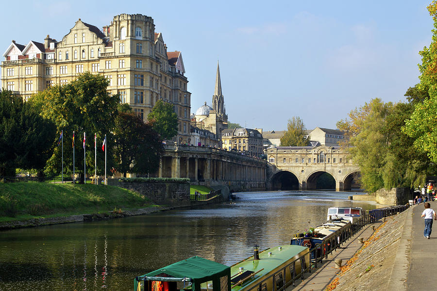 Picturesque City of Bath #1 Photograph by Seeables Visual Arts