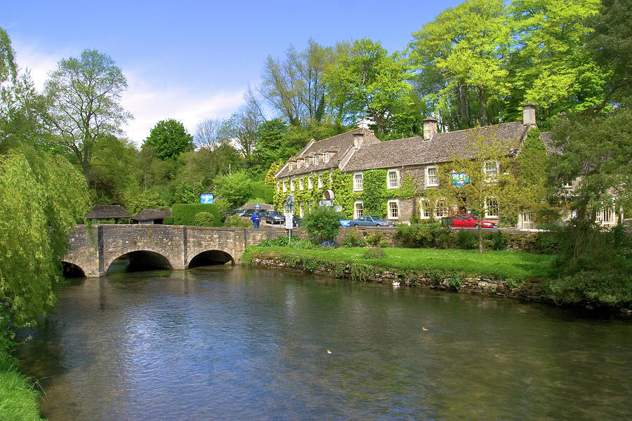 Picturesque Cotswolds -  Bibury #1 Photograph by Seeables Visual Arts