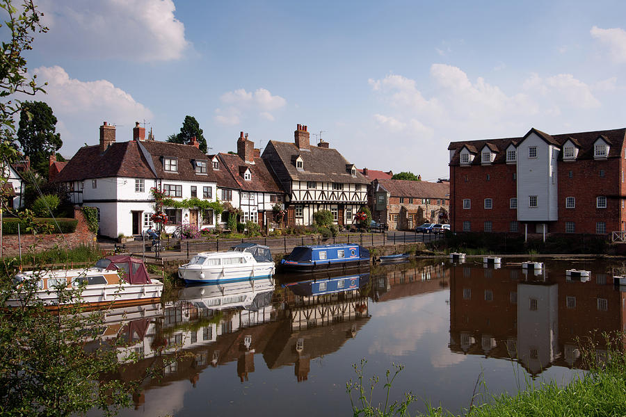 Picturesque Gloucestershire -  Tewkesbury Photograph