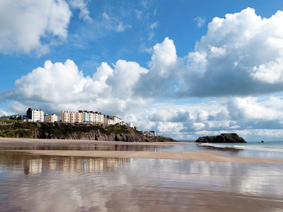 Picturesque Wales - Tenby #1 Photograph by Seeables Visual Arts