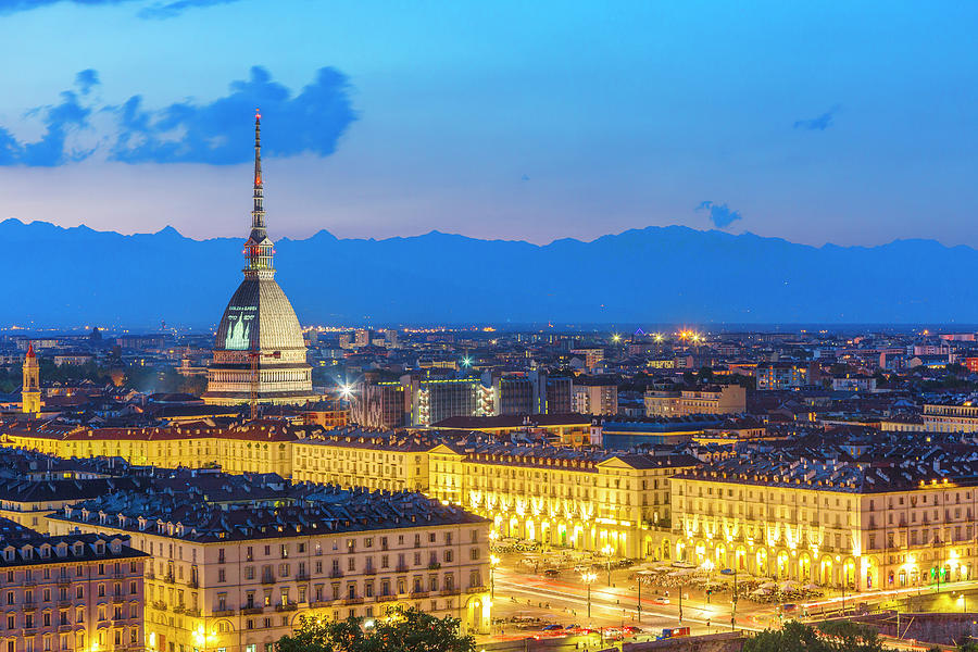 Piedmont, Turin, Italy #1 Digital Art by Marco Arduino