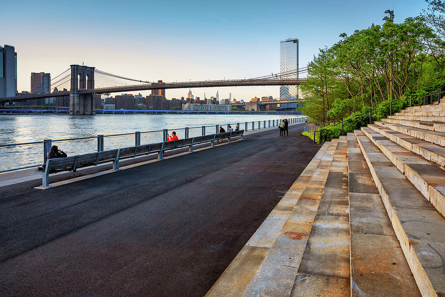 Pier 1, Brooklyn Bridge Park, Nyc Digital Art by Claudia Uripos Pixels