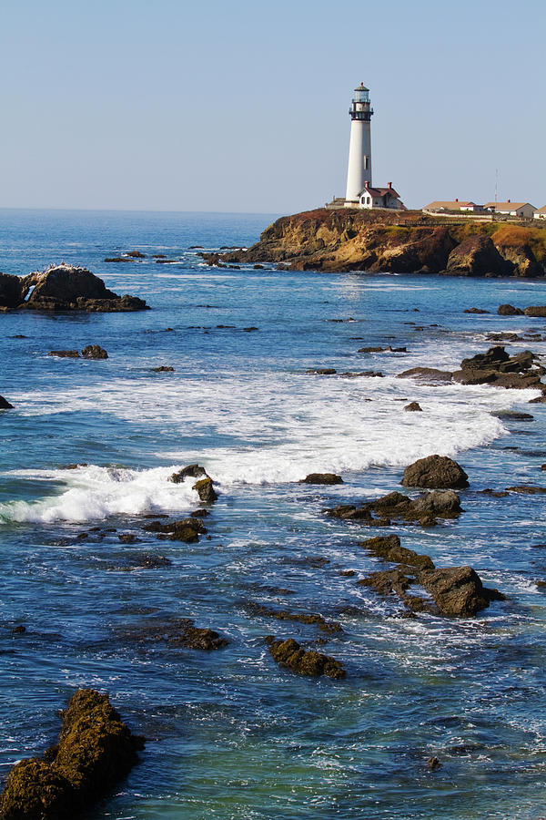 Pigeon Point Lighthouse At Pescadero #1 Photograph by Mark Miller Photos