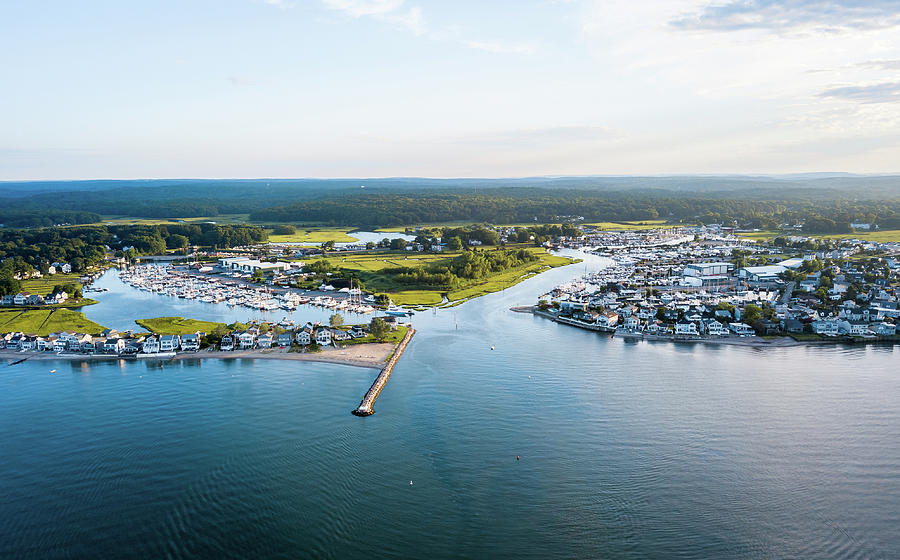 Pilots Point Marina, Westbrook, Connecticut Photograph by Mark Dondero