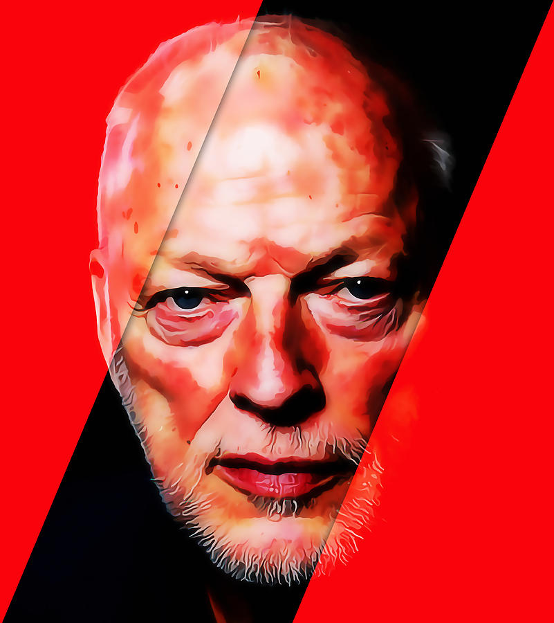 Pink Floyd David Gilmour #1 Mixed Media by Marvin Blaine