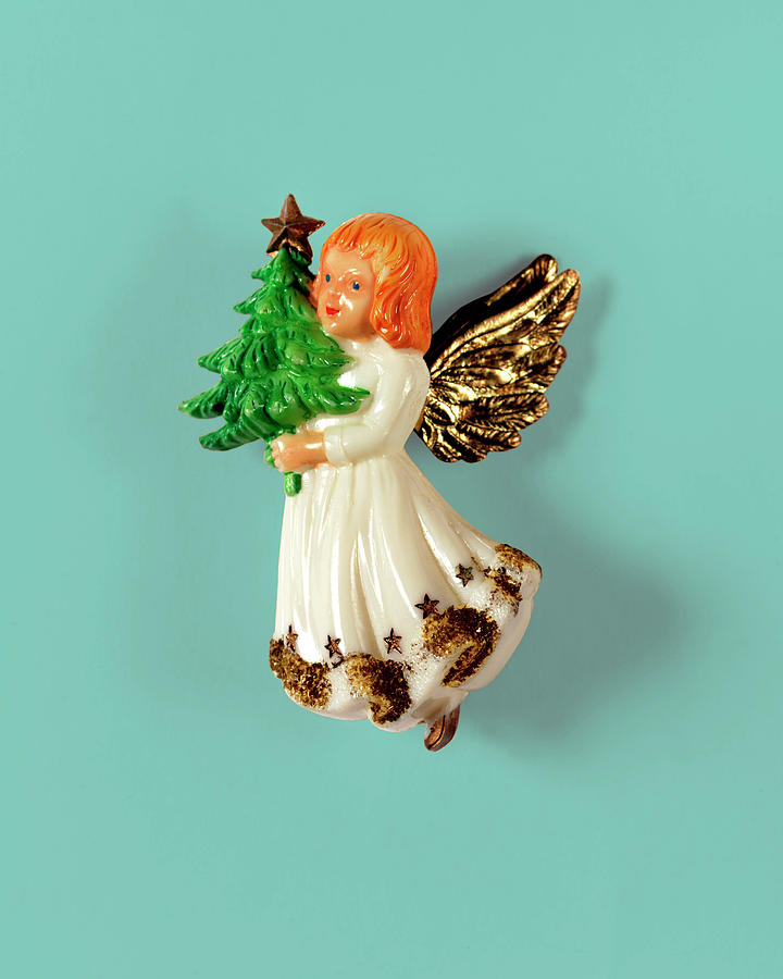 Plastic Angel Figurine Drawing By Csa Images Fine Art America