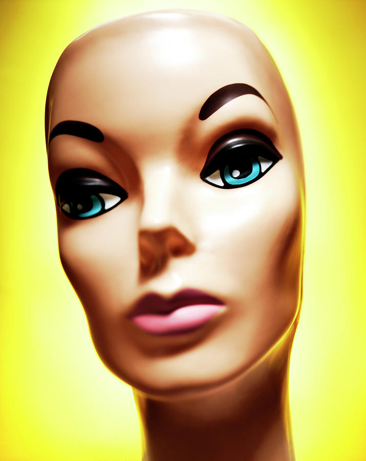 Plastic Mannequin Head Drawing by CSA Images - Fine Art America