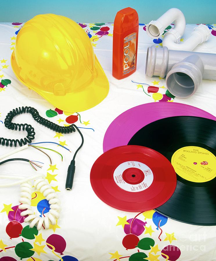 Plastic Objects #1 Photograph by Science Photo Library Plastic Objects #1 Photograph by Science Photo Library