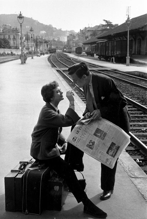 Platform Cigarette #1 Photograph by Kurt Hutton