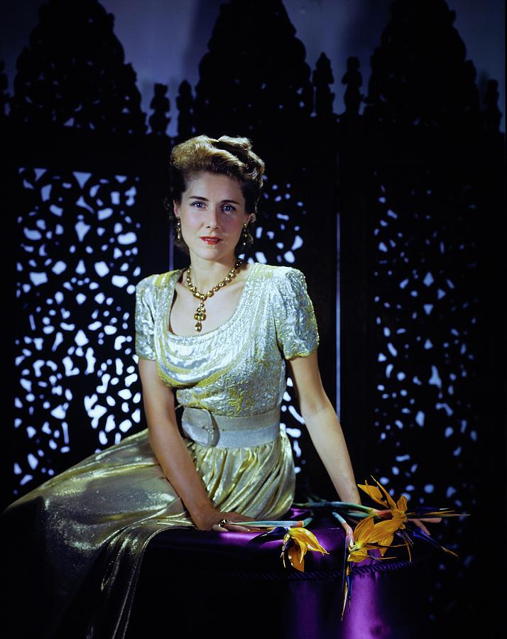 Playwright Clare Boothe Luce #1 Photograph by Horst P. Horst