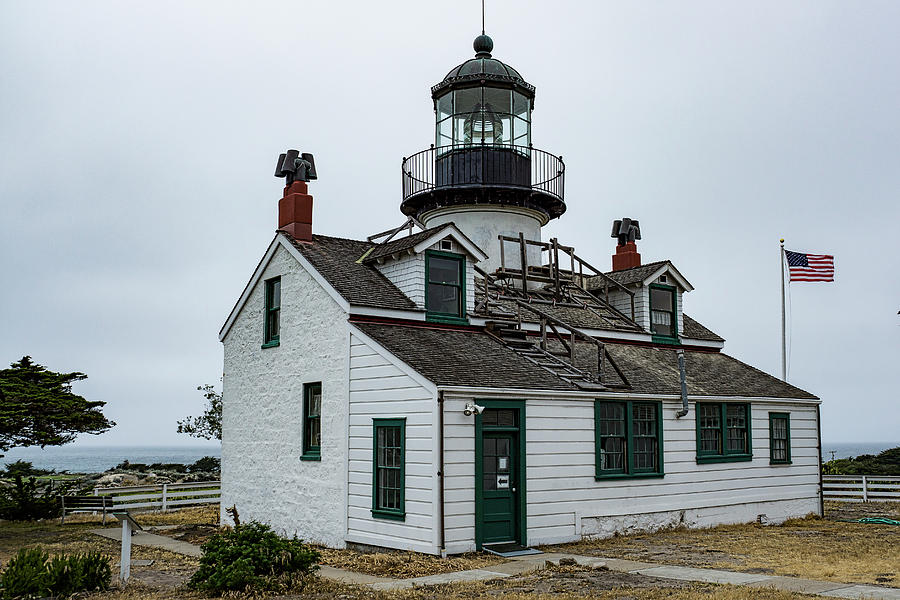 Point Pinos Lighthouse #1 Photograph by Donald Pash