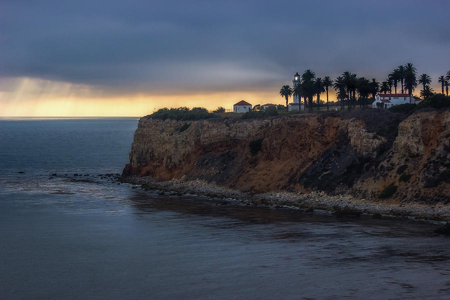 Point Vicente Lighthouse at Sunset #1 Photograph by Andy Konieczny