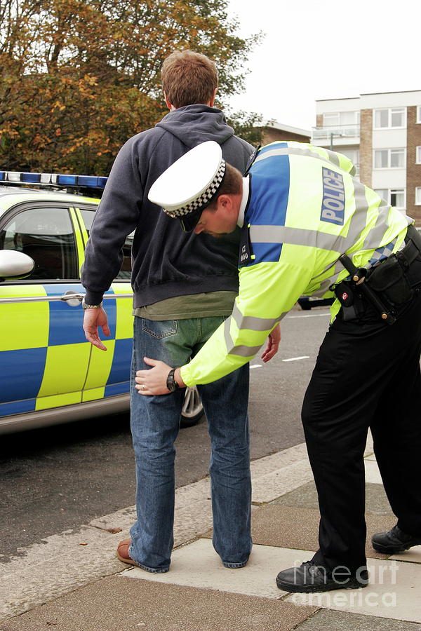 Police Arrest #1 Photograph by Science Photo Library Police Arrest #1 Photograph by Science Photo Library