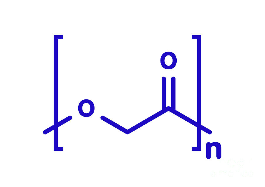 Polyglycolide Biodegradable Polymer #1 Photograph By Molekuul/science ...