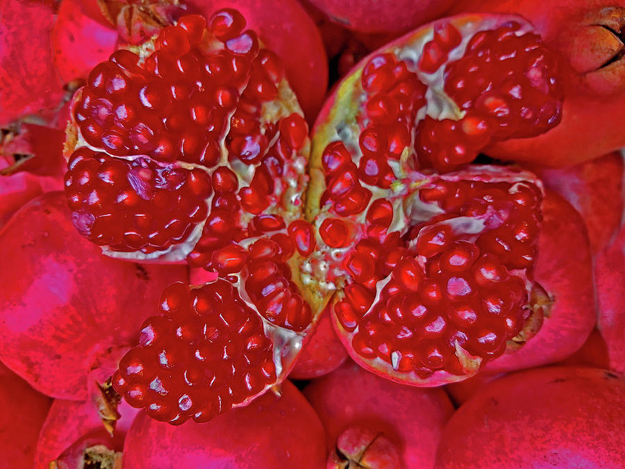 Pomegranate Seeds. Digital Art