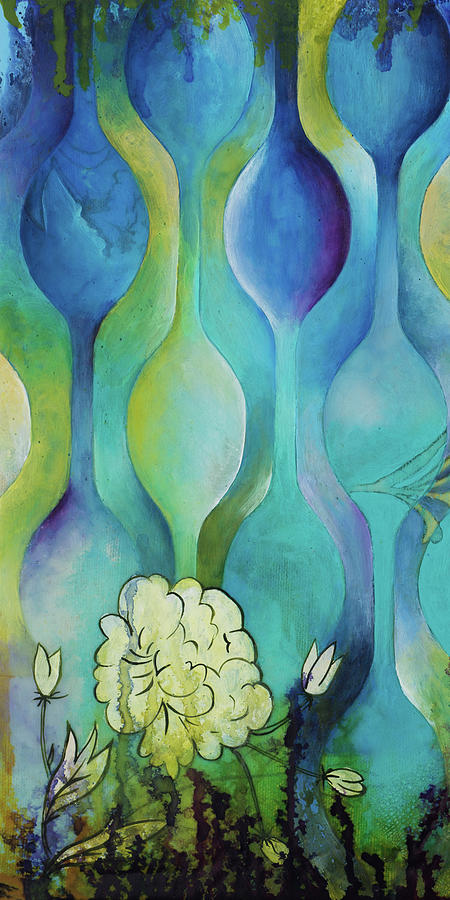 Pond Dripples I Painting by Heather Robinson - Fine Art America