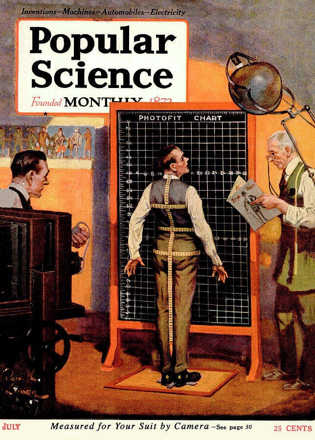Popular Science Magazine Cover July 1931 #1 Drawing by Popular Science Popular Science Magazine Cover July 1931 #1 Drawing by Popular Science