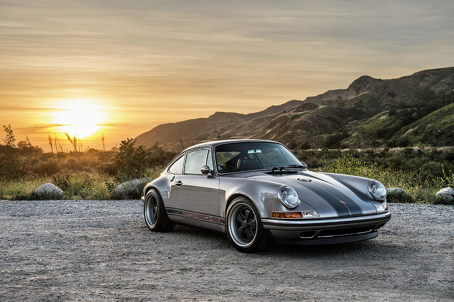 Porsche 911 Reimagined by Singer - Tonopah Commission Photograph by ...