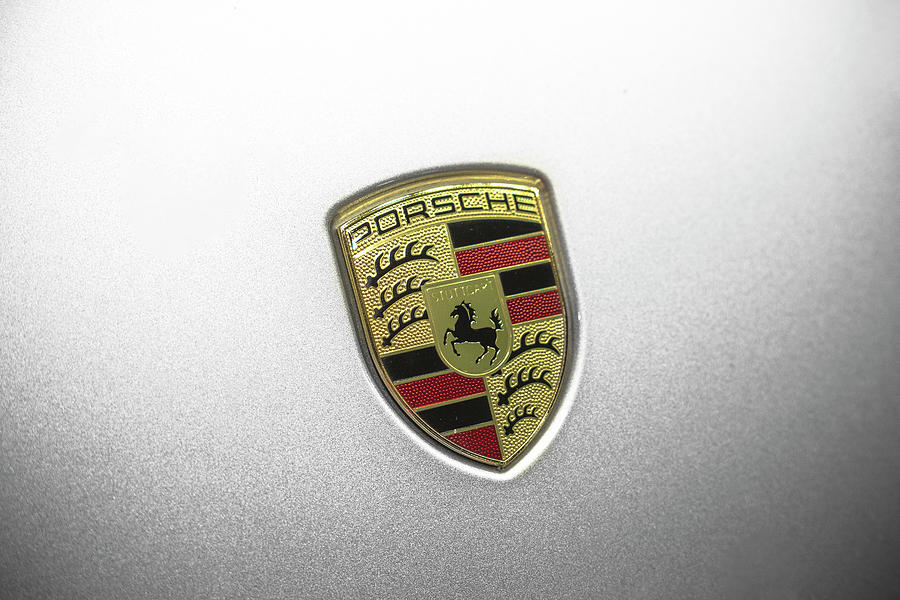 PORSCHE logo Photograph by Benjamin Dupont - Fine Art America