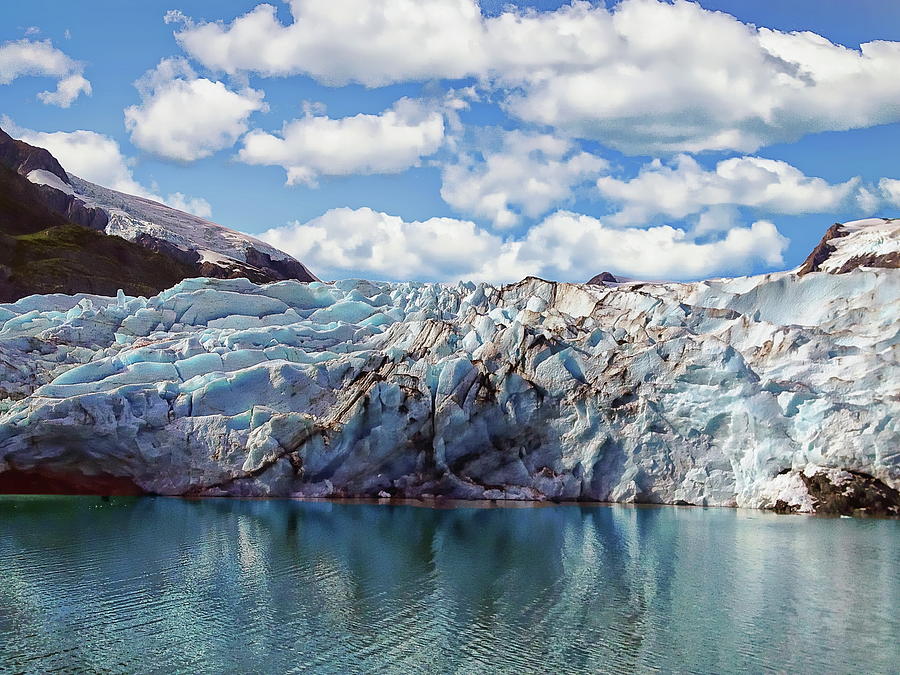 Portage Glacier Scenic by Anthony Dezenzio Portage Glacier Scenic by Anthony Dezenzio