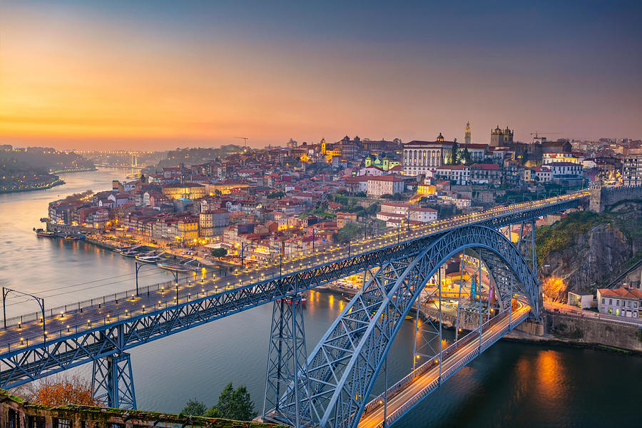 Architecture Photograph - Porto, Portugal. Cityscape Image #1 by Rudi1976