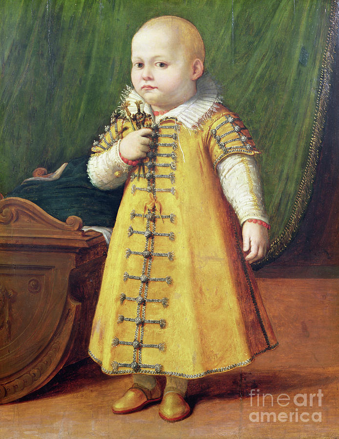 Portrait Of A Child Painting by Sofonisba Anguissola